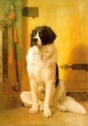 Jean Leon Gerome Study of a Dog oil on canvas